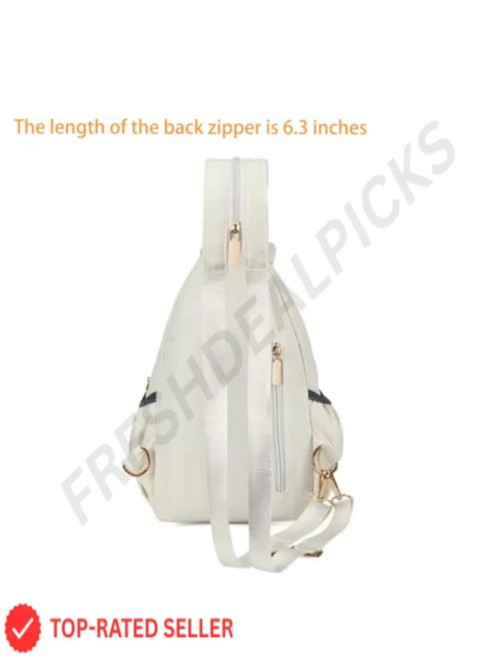 Water Resistant Nylon Mini Backpack Convertible Crossbody Sling Daypack